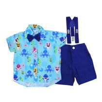 Conjunto Infantil Masculino Baby Shark - Modelo 2