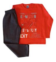 Conjunto Infantil Masculino Blusão + Calça Moletom WRK