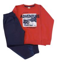 Conjunto Infantil Masculino Blusão ML + Calça Colorittá Conjunto Infantil Masculino Blusão ML + Calça Colorittá