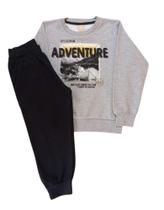 Conjunto Infantil Masculino Blusão ML + Calça Colorittá Conjunto Infantil Masculino Blusão ML + Calça Colorittá