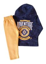 Conjunto Infantil Masculino Blusão ML + Calça Pipa Conjunto Infantil Masculino Blusão ML + Calça Pipa