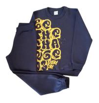 Conjunto Infantil Masculino Blusão ML + Calça TileeSul Conjunto Infantil Masculino Blusão ML + Calça TileeSul