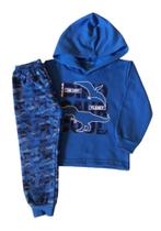 Conjunto Infantil Masculino Blusão ML + Calça WRK