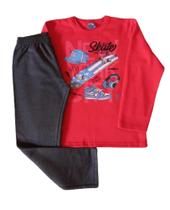 Conjunto Infantil Masculino Blusão ML + Calça WRK Conjunto Infantil Masculino Blusão ML + Calça WRK