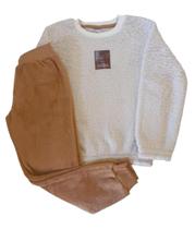 Conjunto Infantil Masculino Blusão ML e Calça em Pelo TileeSul Conjunto Infantil Masculino Blusão ML e Calça em Pelo TileeSul