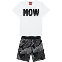 Conjunto Infantil Masculino Camiseta + Bermuda Kyly 112682