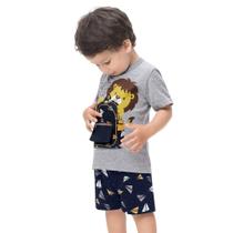 Conjunto Infantil Masculino Camiseta + Bermuda Kyly Conjunto Infantil Masculino Camiseta + Bermuda Kyly