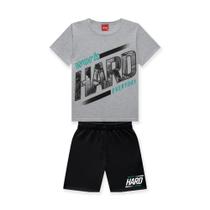 Conjunto Infantil Masculino Camiseta + Bermuda Kyly