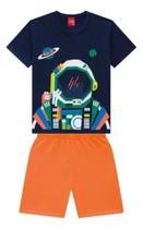 Conjunto Infantil Masculino Camiseta + Bermuda Kyly