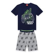 Conjunto Infantil Masculino Camiseta + Bermuda Kyly Conjunto Infantil Masculino Camiseta + Bermuda Kyly