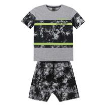 Conjunto Infantil Masculino Camiseta + Bermuda Lemon Kids 81132+