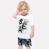 Conjunto Infantil Masculino Camiseta + Bermuda Milon