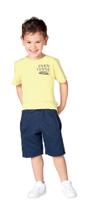 Conjunto Infantil Masculino Camiseta e Bermuda By Gus - 6033