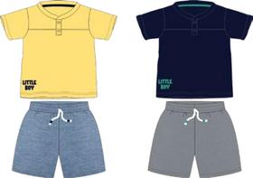 Conjunto Infantil Masculino Camiseta e Bermuda By Gus - BY5997