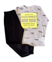 Conjunto Infantil Masculino Camiseta ML + Calça Colorittá