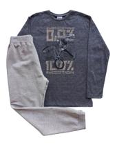 Conjunto Infantil Masculino Camiseta ML + Calça Moletinho Fakini Conjunto Infantil Masculino Camiseta ML + Calça Moletinho Fakini