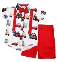 Conjunto Infantil Masculino Carros