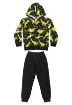 Conjunto Infantil Masculino com Jaqueta e Calça de Moletom Bee Loop