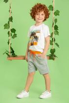 Conjunto Infantil Masculino Coqueiros Tam.10 Conjunto Infantil Masculino Coqueiros Tam.10