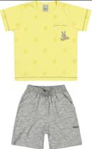Conjunto infantil masculino de malha e moletinho Conjunto infantil masculino de malha e moletinho