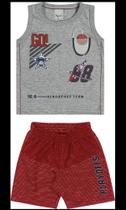 Conjunto infantil masculino de malha e moletinho Conjunto infantil masculino de malha e moletinho