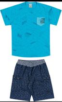 Conjunto infantil masculino de malha e moletinho Conjunto infantil masculino de malha e moletinho