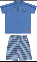 Conjunto infantil masculino de malha/tecido Conjunto infantil masculino de malha/tecido