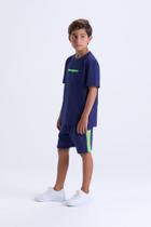 Conjunto Infantil Masculino de Verão com Tela