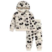 Conjunto Infantil Masculino Disney Mickey Mouse com Moletom de Fleece 2T Conjunto Infantil Masculino Disney Mickey Mouse com Moletom de Fleece 2T