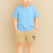 Conjunto Infantil Masculino Estampa Etzinho 113 Estilo Atlético Streetwear Look Casual Passeio