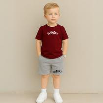 Conjunto Infantil Masculino Estampa Gamer 116 Fofo Conjuntinho Kit Varios Tamanhos e Cores Passeios