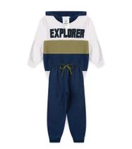 Conjunto Infantil Masculino Explorer Tricolor Tam.8