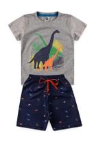 Conjunto Infantil Masculino Familia Dino Tam.2