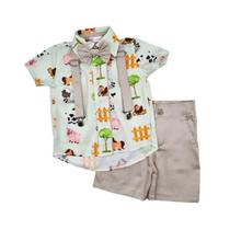 Conjunto Infantil Masculino Fazendinha - Modelo 1