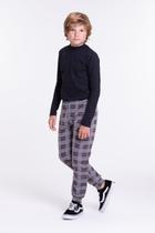 Conjunto Infantil Masculino Golinha Jacquard Preto Conjunto Infantil Masculino Golinha Jacquard Preto