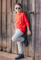 Conjunto Infantil Masculino Inverno GAN-K Calça + Blusa Cor:Vermelho-Cinza ClaroTamanho:8Modelo:GKCJ03M Conjunto Infantil Masculino Inverno GAN-K Calça + Blusa Cor:Vermelho-Cinza ClaroTamanho:8Modelo:GKCJ03M