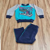 Conjunto Infantil Masculino Inverno S/Capuz Jacaré 2