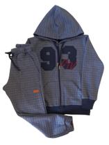 Conjunto Infantil Masculino Jaqueta ML + Calça Cata-Vento Conjunto Infantil Masculino Jaqueta ML + Calça Cata-Vento