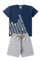 Conjunto Infantil Masculino Jogador Online Tamanho:3 anosCor:Azul Marinho Conjunto Infantil Masculino Jogador Online Tamanho:3 anosCor:Azul Marinho