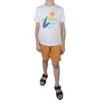 Conjunto Infantil Masculino King&Joe Off White CJ09015