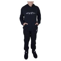 Conjunto Infantil Masculino KingJoe Moletom Preto - CJ10