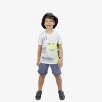 Conjunto Infantil Masculino Luc Boo Dinossauro Conjunto Infantil Masculino Luc Boo Dinossauro