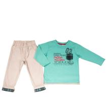 Conjunto Infantil Masculino Manga Longa Have Fun 25341 Conjunto Infantil Masculino Manga Longa Have Fun 25341