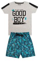 Conjunto Infantil Masculino Mescla Good Boy