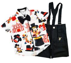 Conjunto Infantil Masculino Mickey Circo - Modelo 2