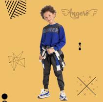 Conjunto Infantil Masculino Moletom Matelassê/PA Felpado GAMER Angerô Conjunto Infantil Masculino Moletom Matelassê/PA Felpado GAMER Angerô