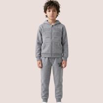 Conjunto Infantil Masculino Moletom Peluciado com Punhos e Forro Fleece Quentinho Conjunto Infantil Masculino Moletom Peluciado com Punhos e Forro Fleece Quentinho