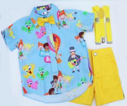 Conjunto Infantil Masculino Mundo Bita - Modelo 1