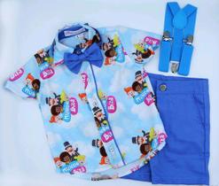 Conjunto Infantil Masculino Mundo Bita - Modelo 3