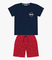 Conjunto Infantil Masculino Paradise Trick Nick Azul